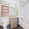 well lit bathroom
