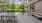 ping pong table and bench in courtyard