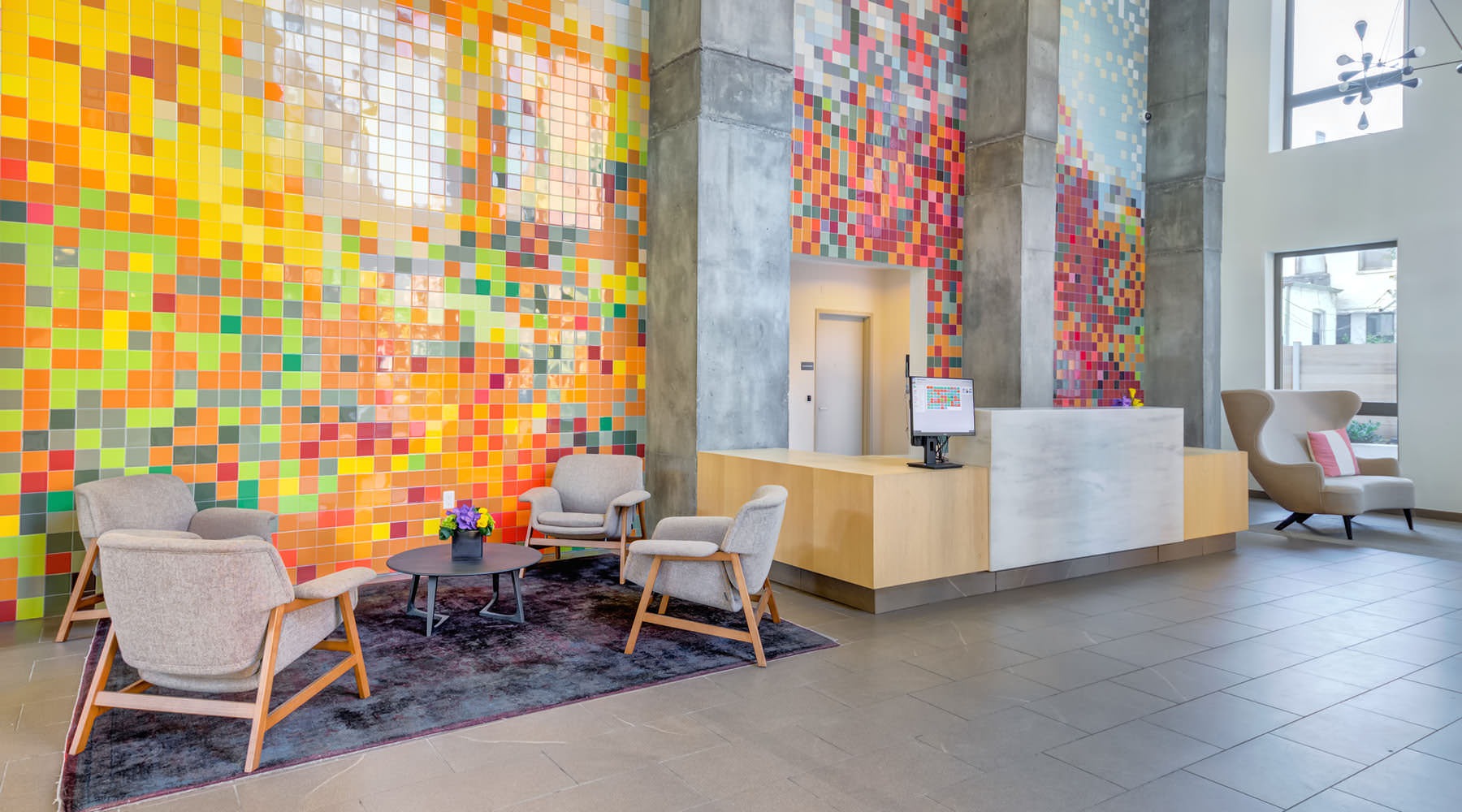 rooftop bins of garden plots